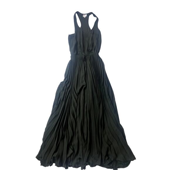Parker Maxi Racer Back Dress XS Deep Olive - Picture 1 of 10